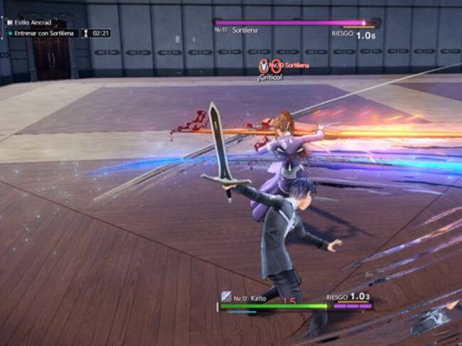 Sword Art Online Alicization duelo