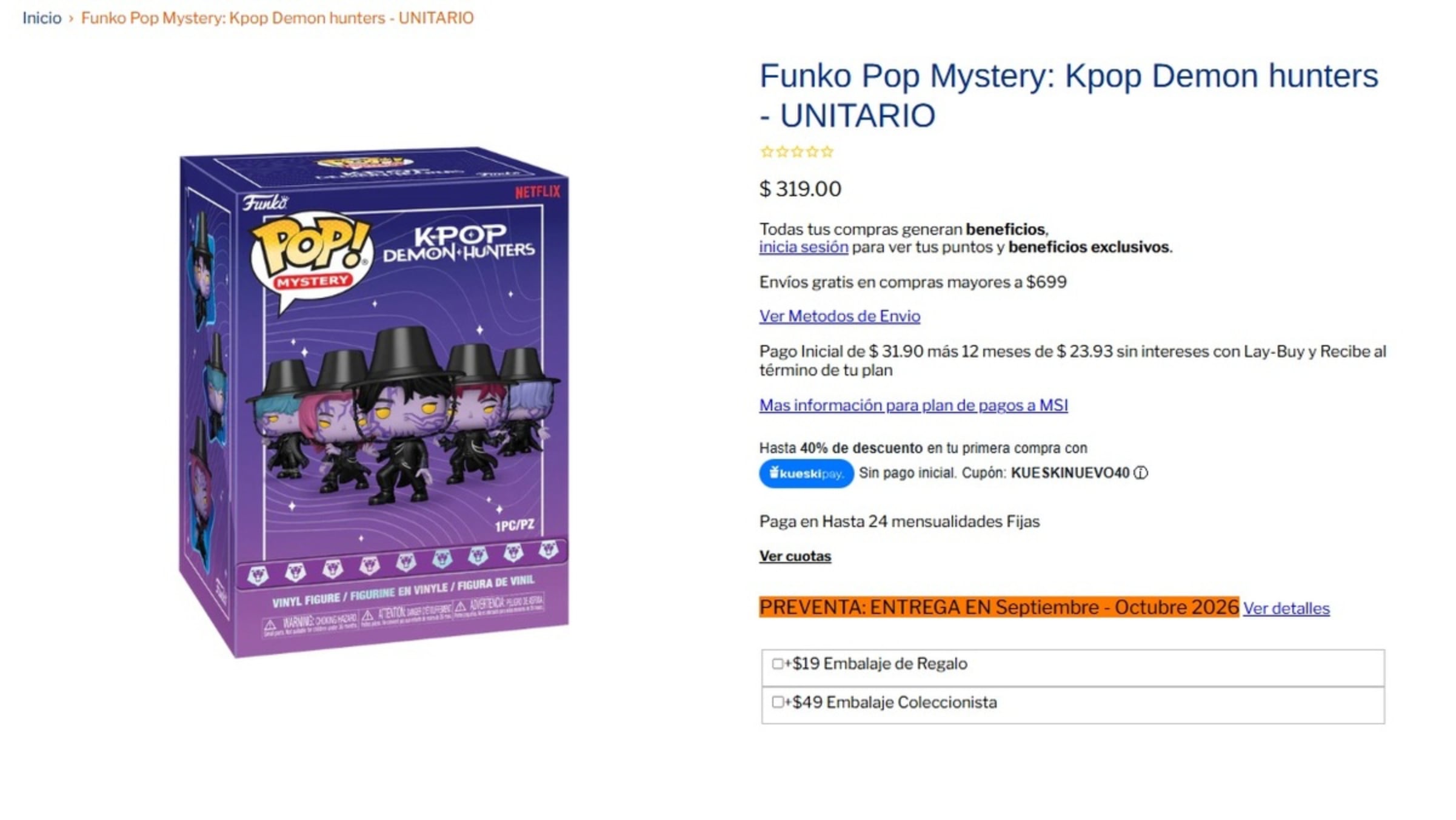 Detalles de los Funko de los Saja Boys