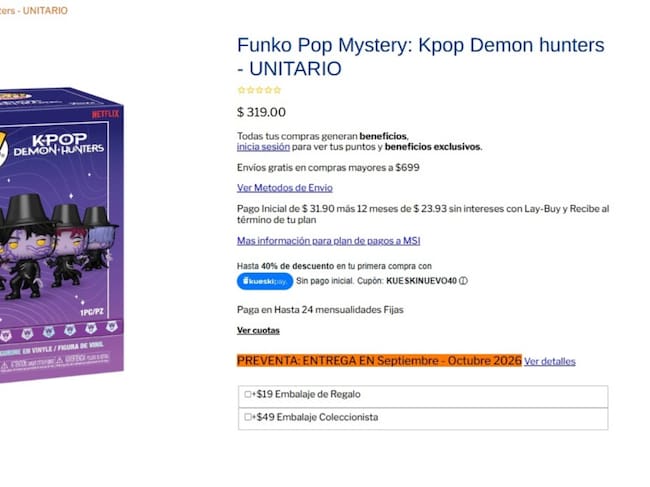 Detalles de los Funko de los Saja Boys