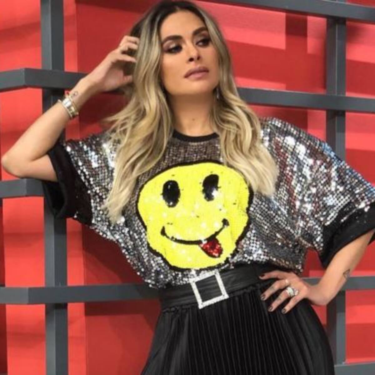 Galilea Montijo en atrevida ropa interior negra