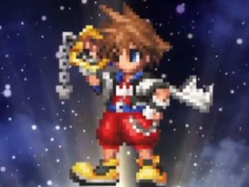 Sora se prepara para entrar a Final Fantasy Brave Exvius