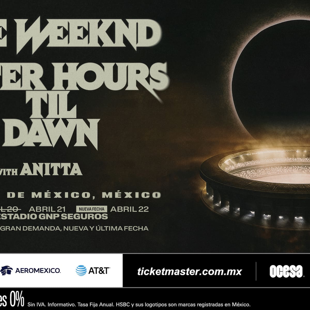 ¿The Weeknd con Anitta? Todo lo que debes saber para asistir al concierto