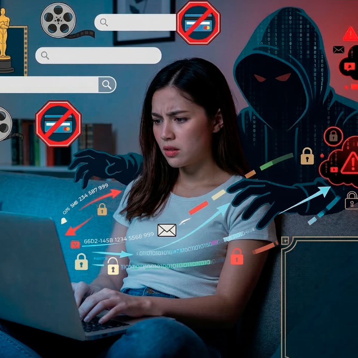 Cuidado con las estafas digitales en la temporada de los Oscar