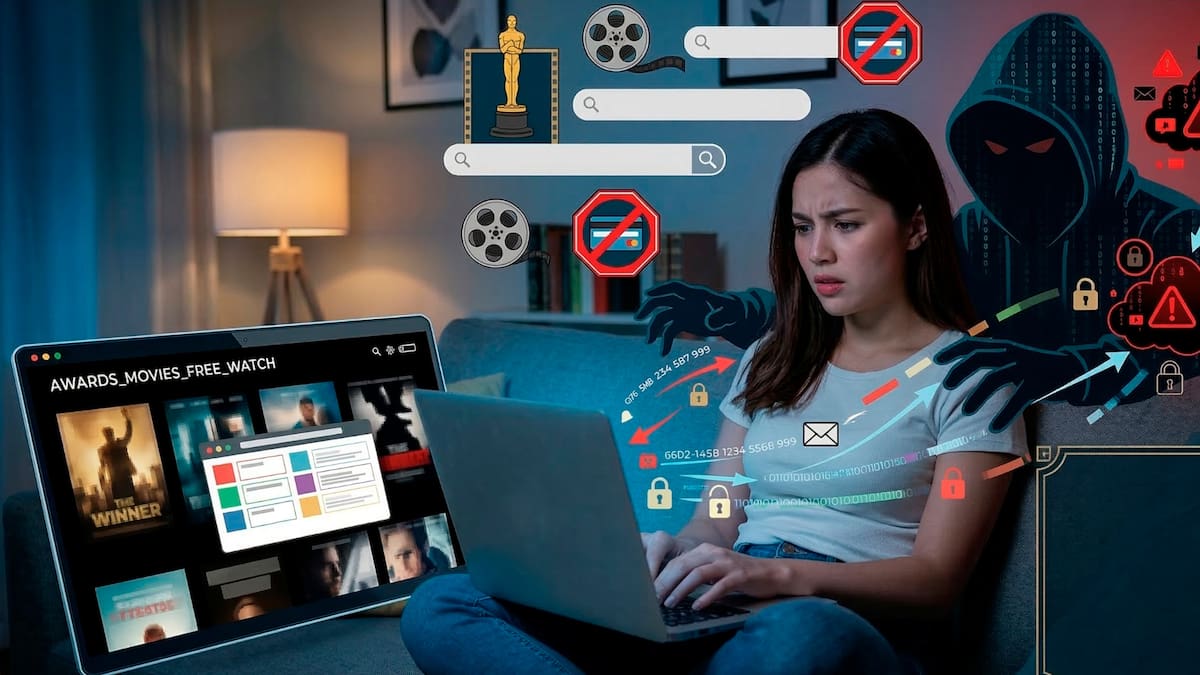 Cuidado con las estafas digitales en la temporada de los Oscar