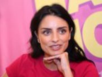 Ya se le nota la pancita a Aislinn Derbez
