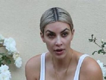 Así luce Kim Kardashian sin maquillaje