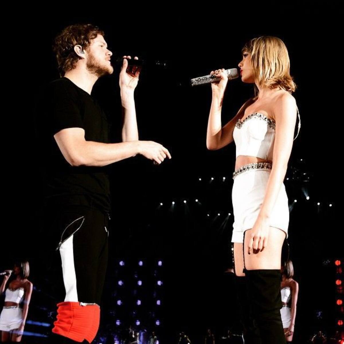 Taylor Swift "rockea" con Imagine Dragons
