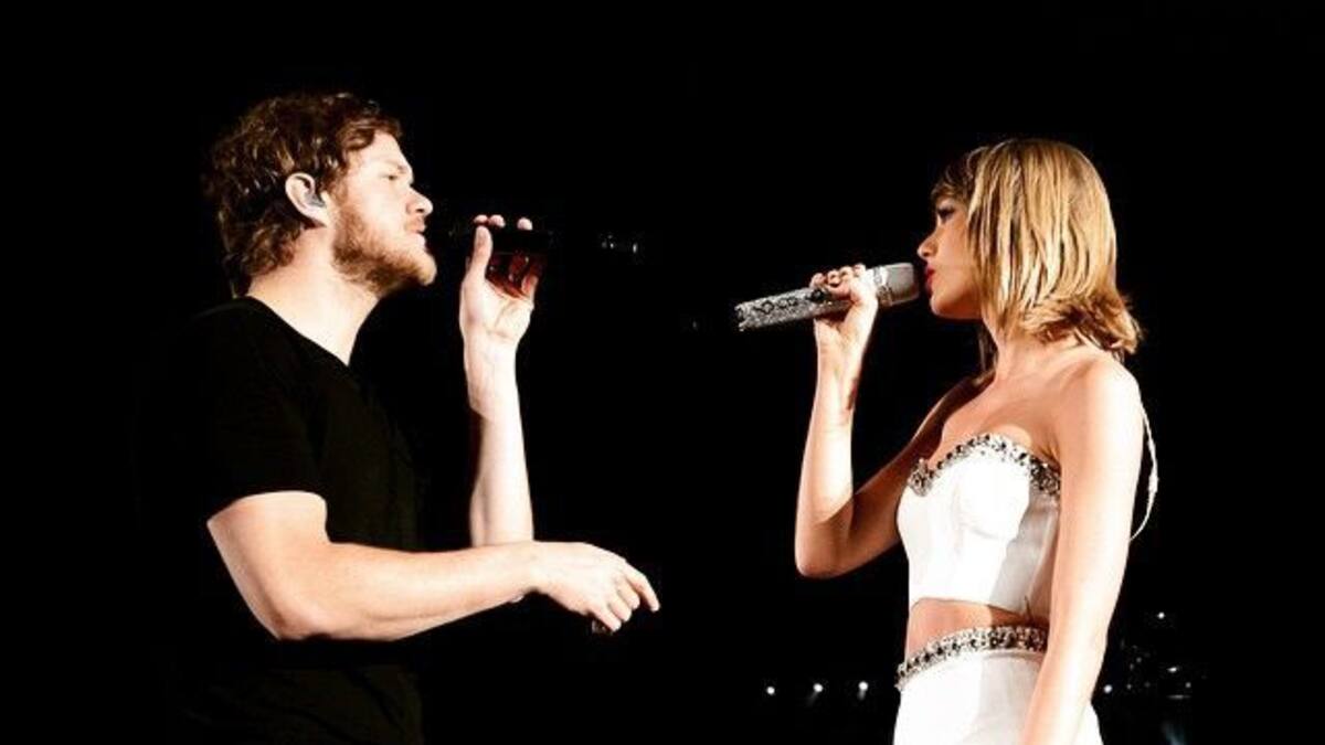 Taylor Swift "rockea" con Imagine Dragons