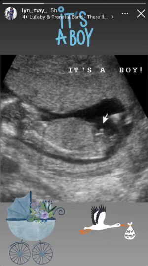 Lyn May confirma embarazo con ultrasonido y confirma esperar un niño