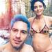 Aislinn Derbez presume su embarazo en bikini