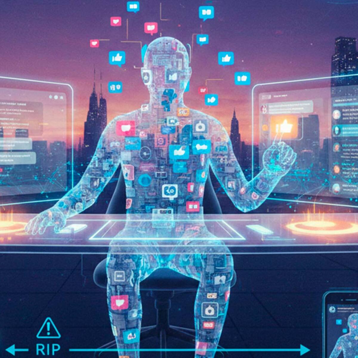 Meta patenta una IA diseñada para mantener vivas las cuentas de personas fallecidas