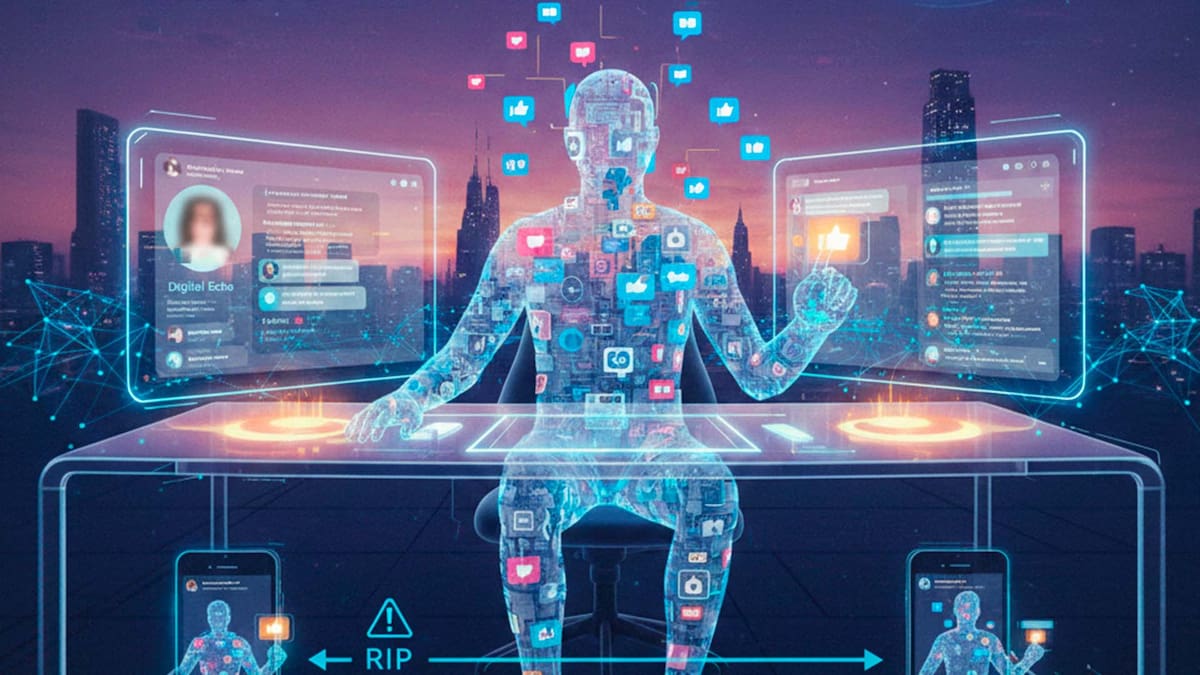 Meta patenta una IA diseñada para mantener vivas las cuentas de personas fallecidas