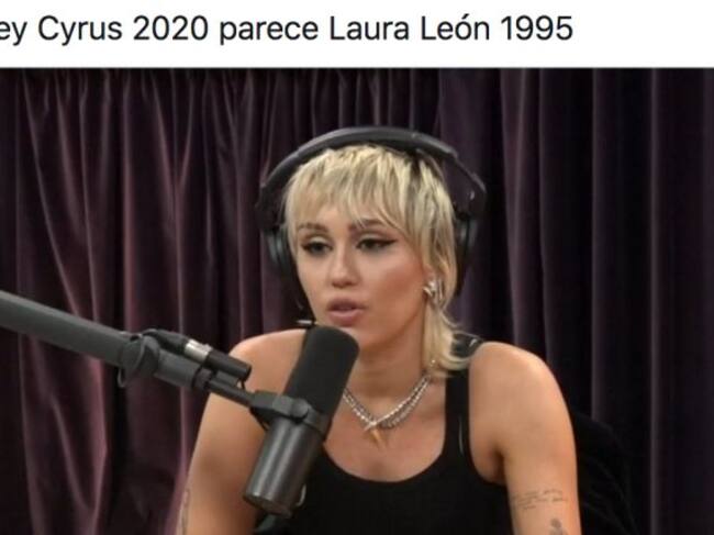 Comparan a Miley Cyrus con Laura León "La Tesorito"