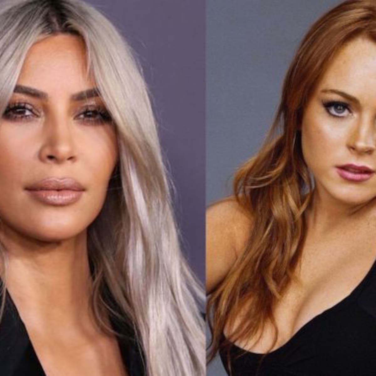 La "pelea" de Lindsay Lohan con Kim Kardashian