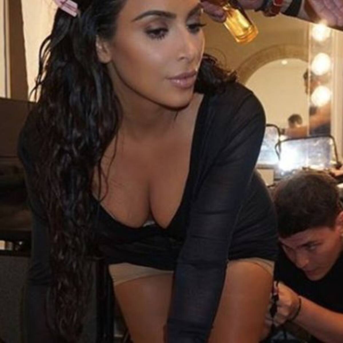 ¿Por qué Kim Kardashian se maquilla el trasero?
