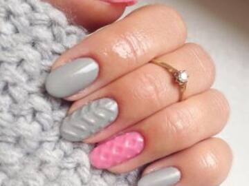 DALE TEXTURA A TUS UÑAS CON LAS 'KNITTED NAILS'