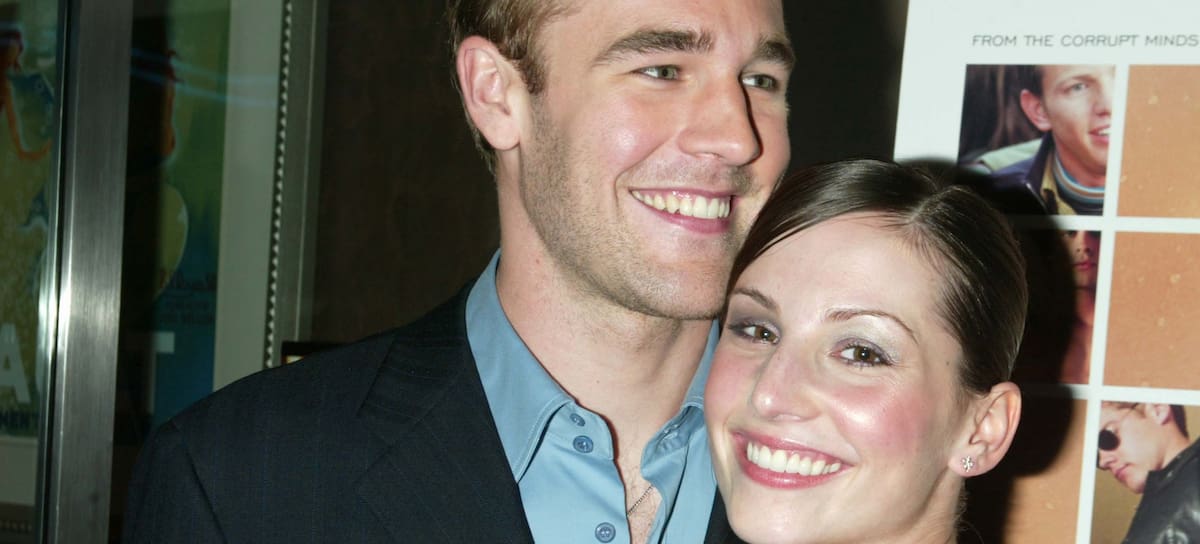 James Van Der Beek y Heather McComb