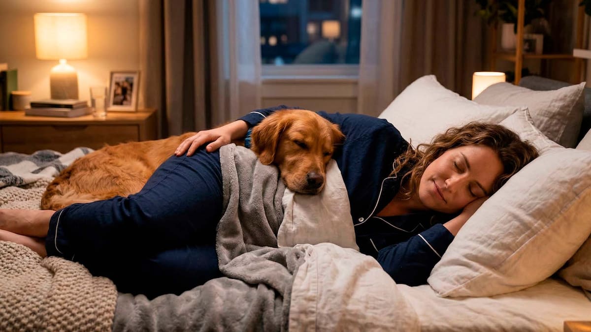¿Dormir con tu perro es una buena idea? Los expertos analizan los beneficios y riesgos de compartir la cama