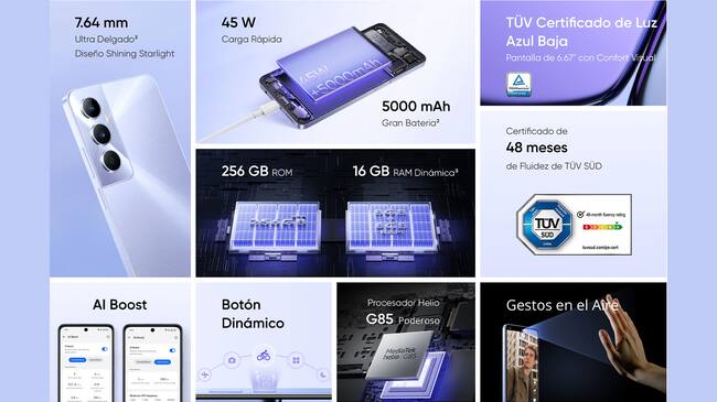 Imagen: realme c65 México