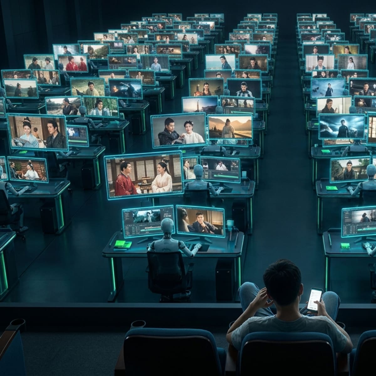 ¿Por que nadie está mirando las más de 400 series que China está creando con IA?