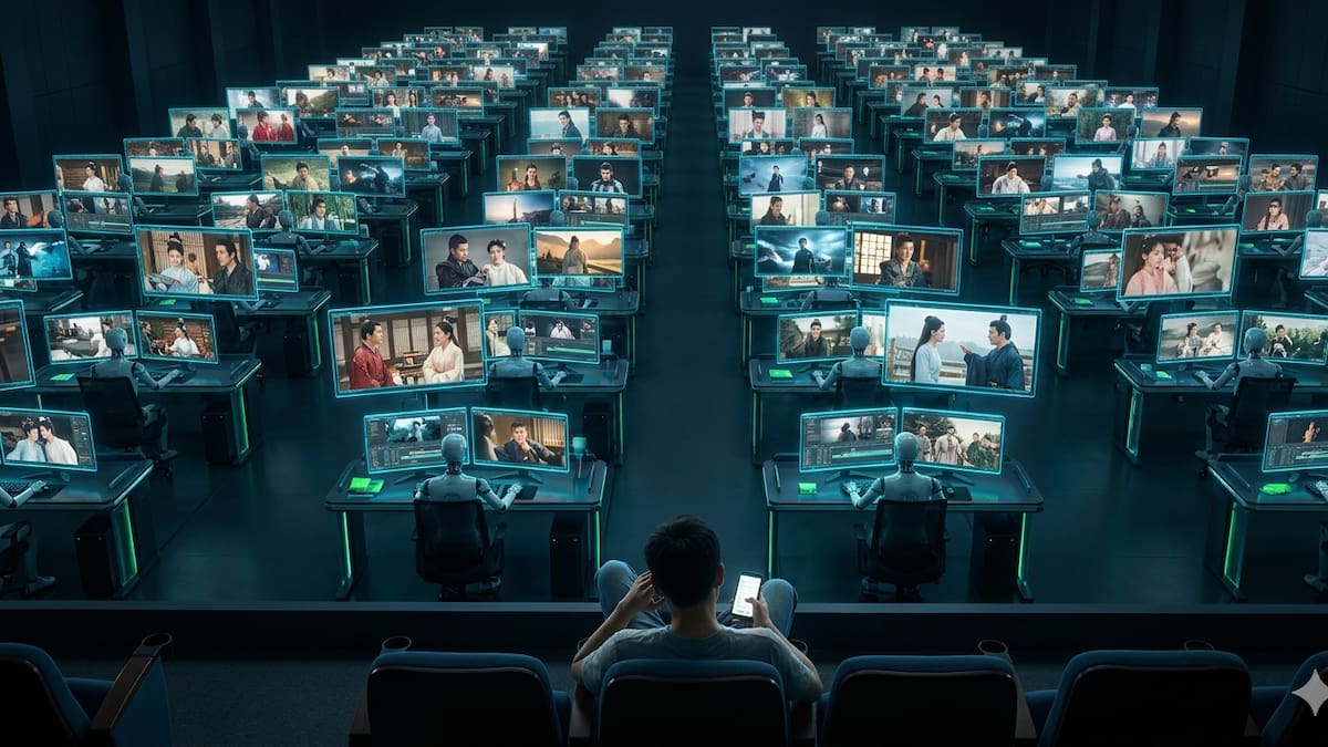 ¿Por que nadie está mirando las más de 400 series que China está creando con IA?