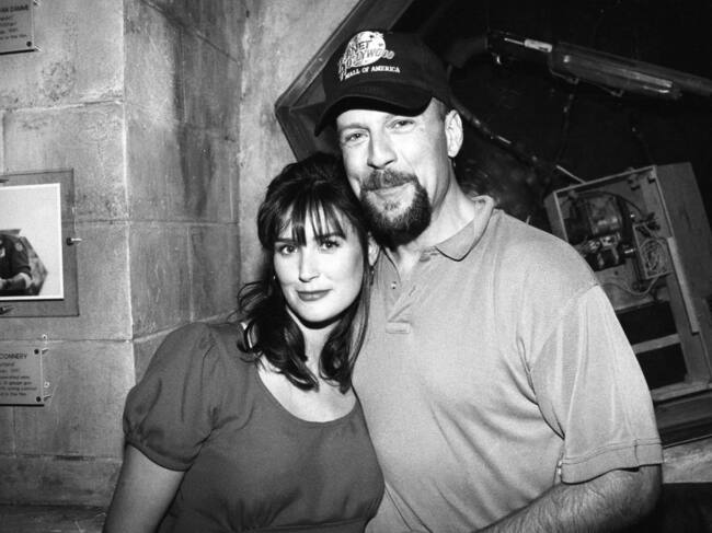 Demi Moore y Bruce Willis