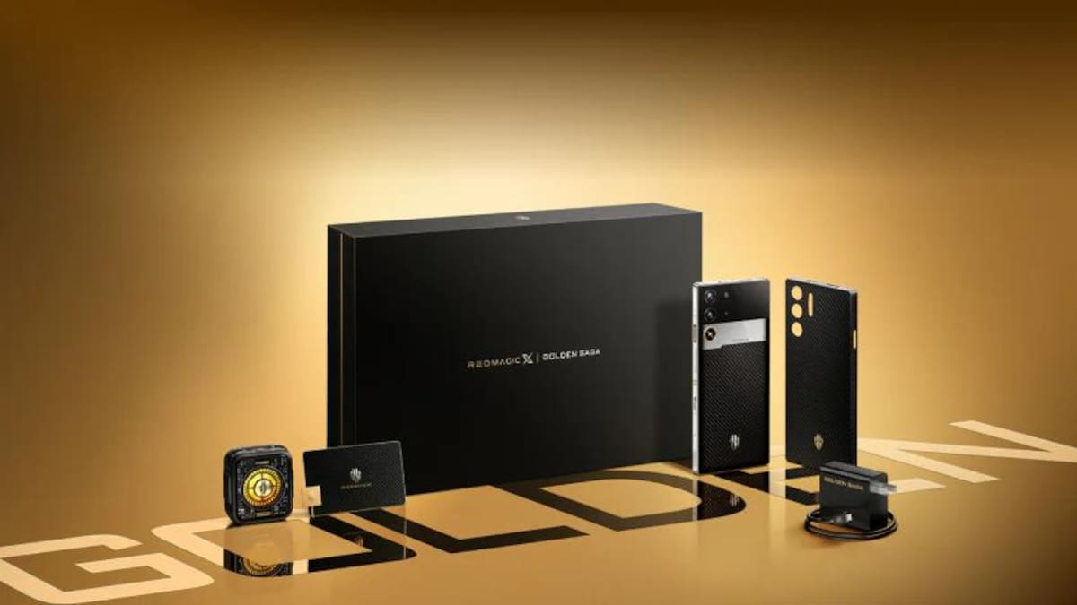 REDMAGIC Golden Saga: El lujo extremo llega al gaming con oro, plata y zafiro