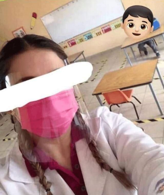 Maestra se burla de único niño que regresó a clases presenciales