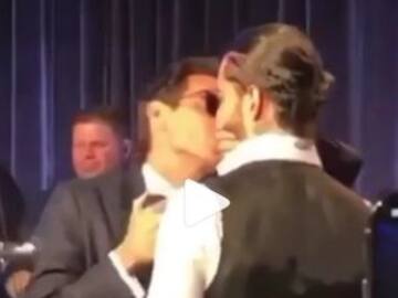 Así reaccionó Natalia Barulích al ver a Maluma besando a Marc Anthony