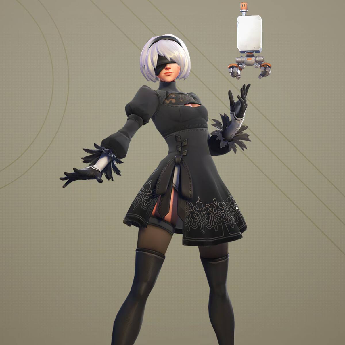 Overwatch x Yorha: un uso correcto en los skins del shooter de Blizzard